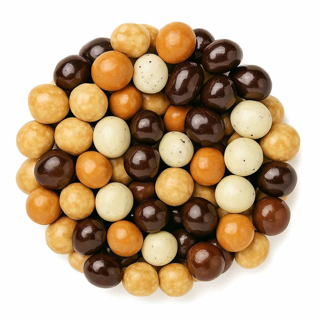 Andy A d Espresso Coffee Chocolate , Belgian Chocolate Infused with Real Coffee coated Espresso Coffee Bridge of 5 Flavors, Delicious, Divine, Delectable - 1 lbs, Decadent Treats: Chocolate Gift Box for Special Occasions