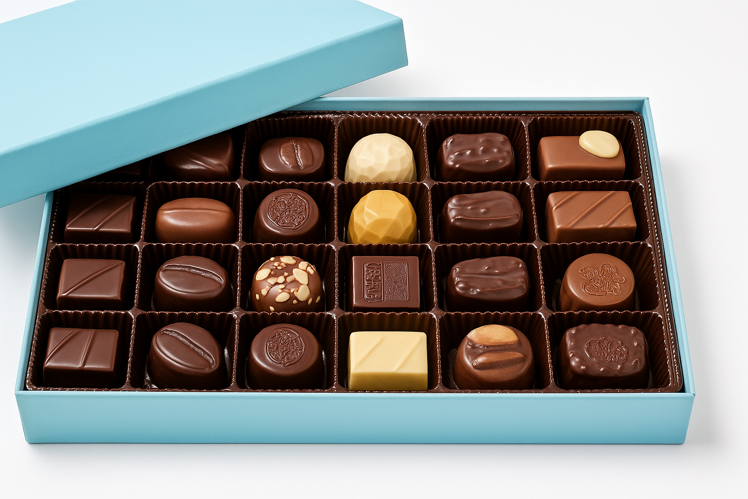 Sugar Free Chocolate Truffles Gift Box | Belgian Delight 16pc