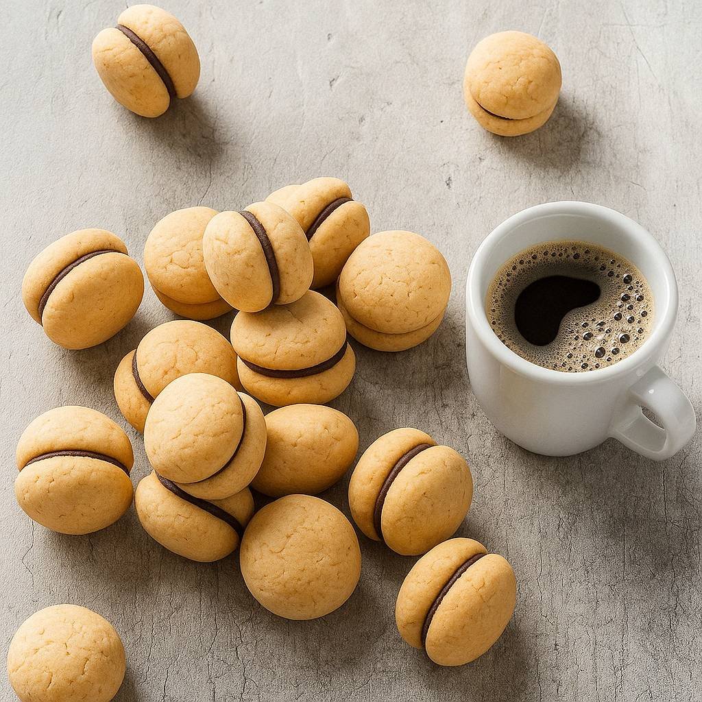 Andy A d Deliciously Italian Authentic Baci Di Dama Cookies (Lady’s Kisses) 20 Pcs , Gluten Free, Made In Italy, Baci Di Dama: The Italian Cookies That Will Steal Your Heart