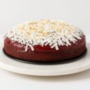 Andy A d Exquisite 9" Gluten Free Raspberry Chocolate Truffle Coconut Cake 9" with Real Chocolate Truffles: Always Made in Small Batches with Fresh Ingredients - 2.8 lbs