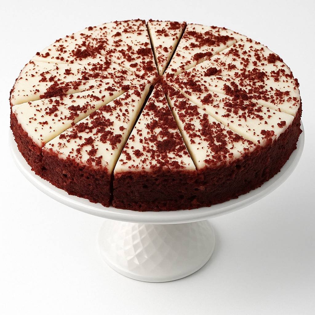 Andy A d Deliciously Sugar Free Red Velvet Cheesecake - Homemade Style Best Cheese Cake Near Me For Celebrations & Dessert Lovers (2 lbs)