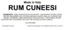 Chocolate Truffles Dark Italian Rum Cuneesi Gift Box 20 Pcs Imported Gourmet Treats