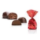 Chocolate Truffles Dark Italian Rum Cuneesi Gift Box 20 Pcs Imported Gourmet Treats