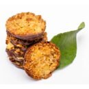 Dark Chocolate Florentine Biscuit Cookies Orange Almond 24 Pcs