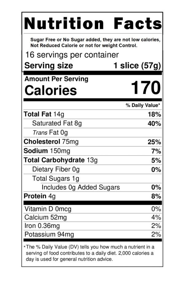 Andy A d's Sugar Free New York Cheesecake 9" | Diabetic-Friendly, No Chemicals, Best Cheese Cake Near Me For Celebrations & Dessert Lovers (2 lbs) - Image 6