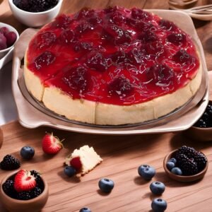 Andy A d Gluten-Free Strawberry Cheesecake 9" - Melt-in-Your-Mouth Cheesecake Near Me (3.4 lbs)