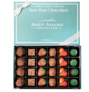 Chocolate Truffles Bon Bon Praline Box – Gourmet Chocolate Gift