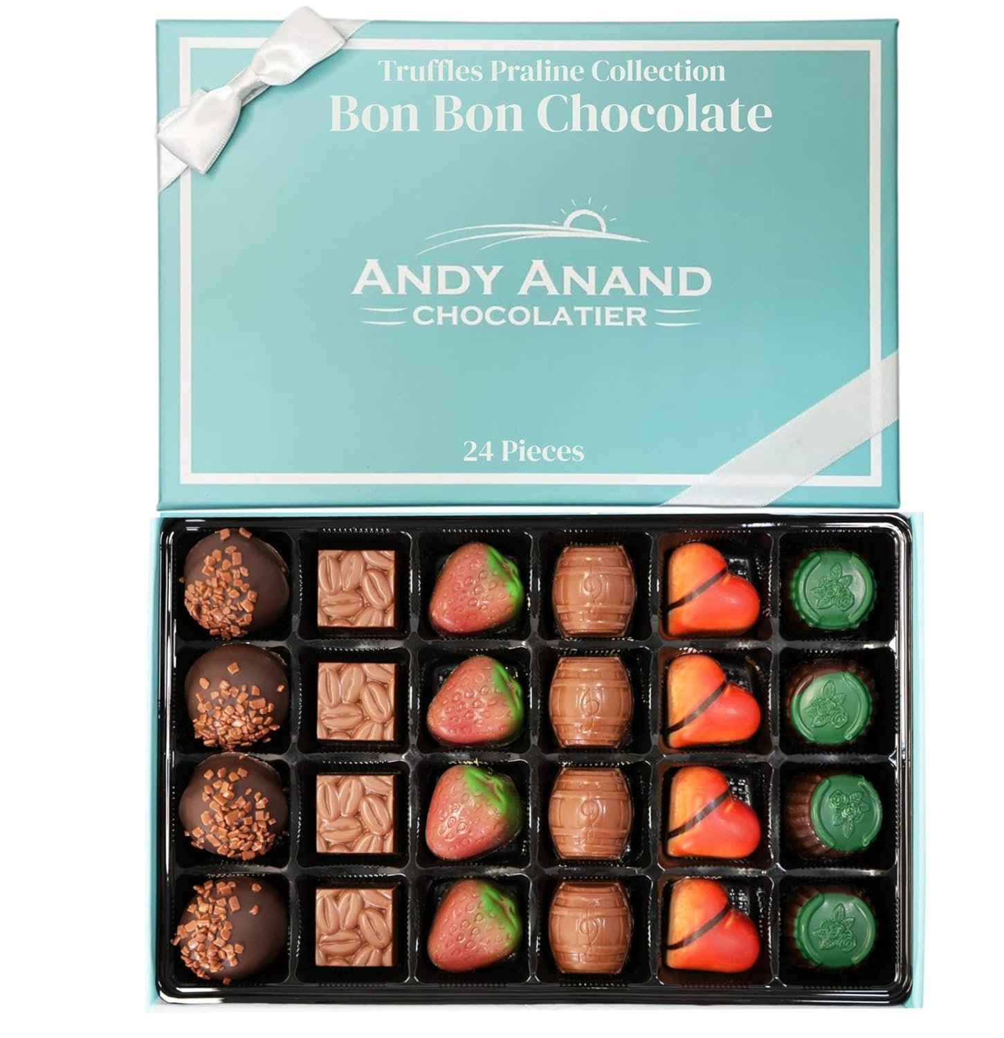Chocolate Truffles Bon Bon Praline Box – Gourmet Chocolate Gift